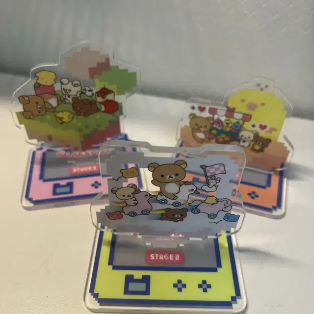 리락쿠마 게이밍 아크릴 스탠드