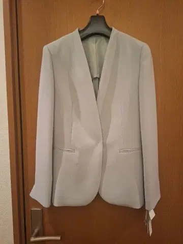 노카라 자켓 라이트 그린