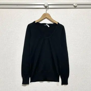 [새상품급] COMME CA ISM(컴시즘) 울 심플한 디자인 니트