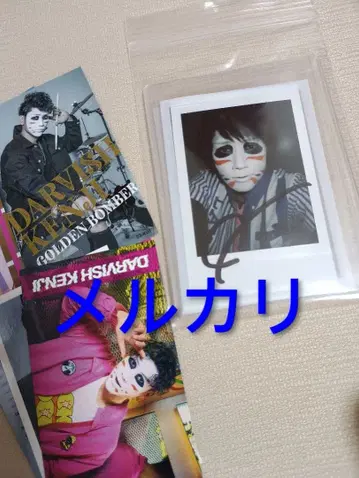 타루미슈 켄지 골든 폭격기 금폭 사인 폴라로이드 사진 트레이딩 카드