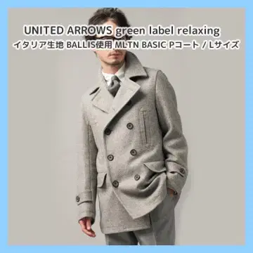 UNITED ARROWS P 코트 라이트 그레이