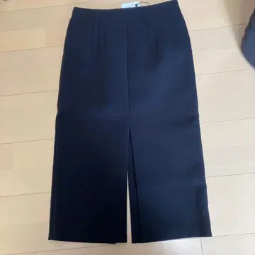 택 포함 타임리스 우먼 전후 센터 슬릿 스커트