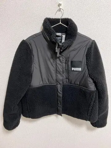 PUMA 블랙 숏 자켓