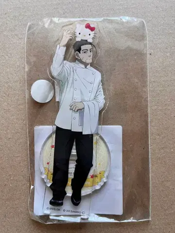 오가타 골든 카무이 헬로키티 아크릴 스탠드 미사용 새상품 미개봉