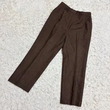 DELICE Sports 스트레이트 팬츠 센터 프레스 모 100%