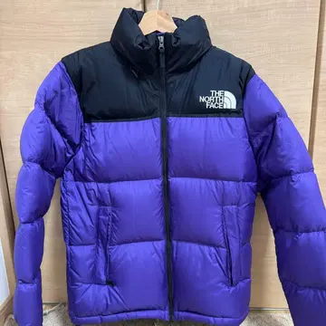 THE NORTH FACE 다운 자켓 M 보라색/블랙