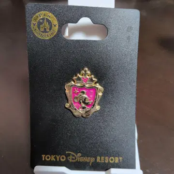 디즈니 미니 마우스 엠블럼 핀 배지 [ 새상품, 미사용 ]