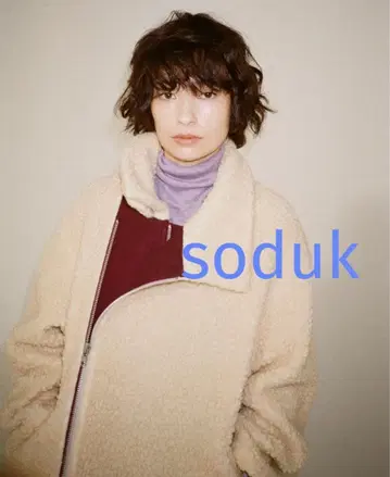 soduk 스도크 미사용 보아 자켓