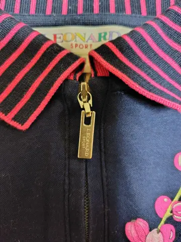 LEONARD 스포츠 피케 셔츠 반팔