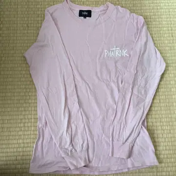 PHATRNK 핑크 긴팔 T셔츠 S 사이즈