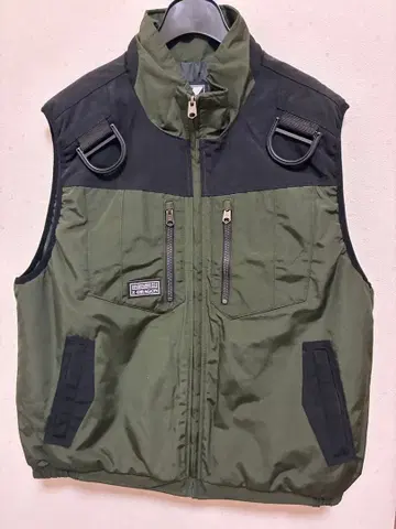 [ 미사용 새상품 ] Z-DRAGON 슬리브리스 베스트 EL 올리브 그린