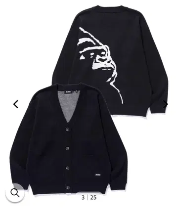 새상품 엑스라지 XLARGE OG KNIT CARDIGAN 니트