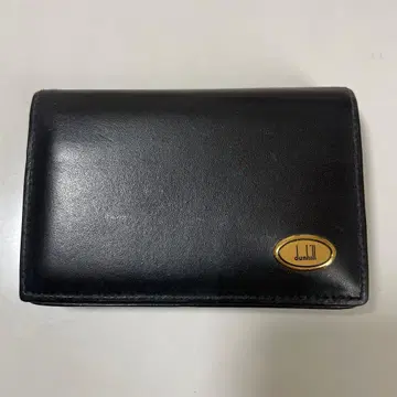 던힐 명함지갑 카드 케이스 가죽 천연 가죽 블랙 dunhill