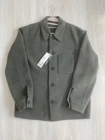 [ 미사용 새상품 ] UNIQLO 더블 페이스 셔츠 자켓