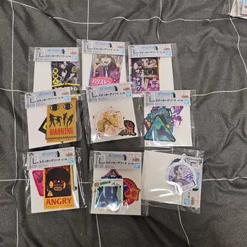 제일복권 HUNTER x HUNTER L상 스티커 모듬 9종