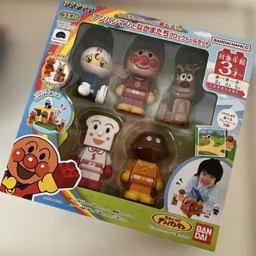 새상품 호빵맨과 친구들 피규어 세트 5개