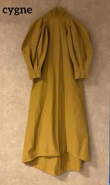 [ 컨디션 최상 ] cygne 시뉴 포원 리본 원피스 브라운 일본제