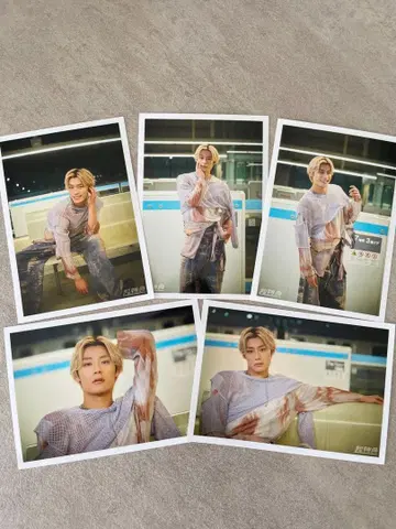 초특급 NINELIVES 브로마이드 세트B 알로하 컴프