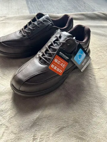 DUNLOP 브라운 스니커즈 27.0 지퍼 포함