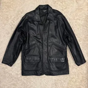 [ 레어 ] 빈티지 FLICKERING PAST 가죽 자켓 소가죽