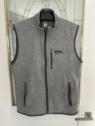 Patagonia 남성용 플리스 베스트 L 그레이