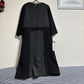 인브리드 ROSIER 그레이 블랙 원피스