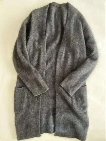 BANYARDSTORM 울 니트 롱 가디건 모헤어 니트