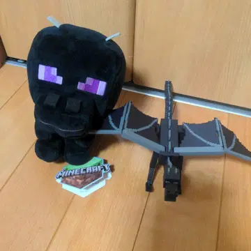 마인크래프트 엔더 드래곤 봉제 인형 피규어 세트