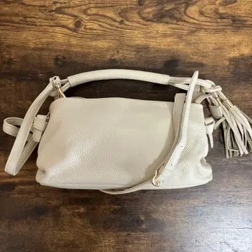 Atelier nuu 아틀리에누우 토요오카카반 일본제 프린지 숄더백