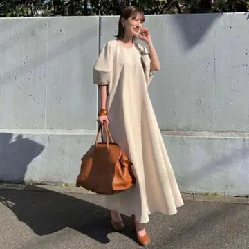 CLANE LANTERN SLEEVE ONE PIECE