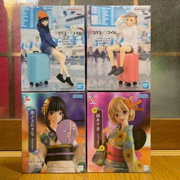 리코리스 리코일 이노우에 타키나 니시키기 치사토 피규어 세트