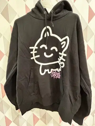 나루세 고양이 후드티