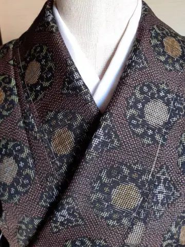 츠무기 기모노 미사용이지만