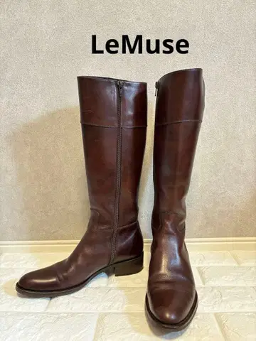 LeMuse 브라운 부츠 사이즈 37 ( 23.5cm )