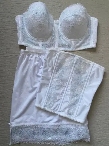 화이트 브라이덜 이너 세트