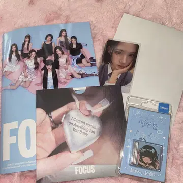 Hearts2Hearts focus 앨범 smini 지우 트레이딩 카드