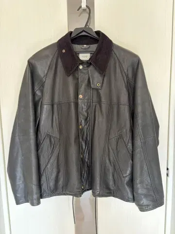 [ YOUSED ] 유즈드' 리메이크 유로 가죽 드라이버 자켓