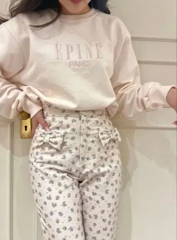 EPINE 핑크 맨투맨 트레이닝복