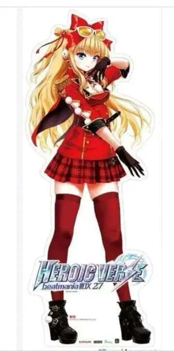 비트매니아 IIDX27 HEROIC VERSE 히메루 등신대 패널