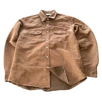 럭키스토어 Lucky Store 남성용 L 웨스턴 셔츠 스웨이드 느낌