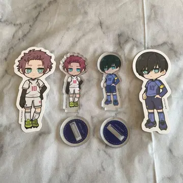 블루 록 다이소 세리아 아크릴 스탠드 유니폼 사에 린 블루 록