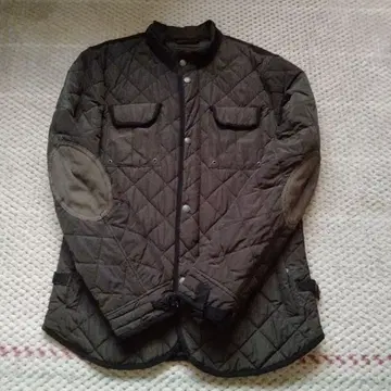 ZARA MAN 퀼팅 자켓 L 카키 그린