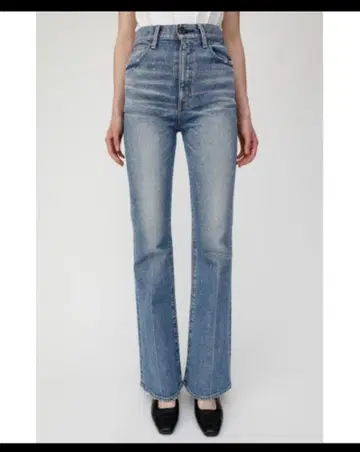 moussy MVS 플레어 데님 스트레치 25 부츠컷