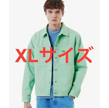 [ LACOSTE ] 11.5oz 박스 스칼라 데님 자켓 남성용 XL