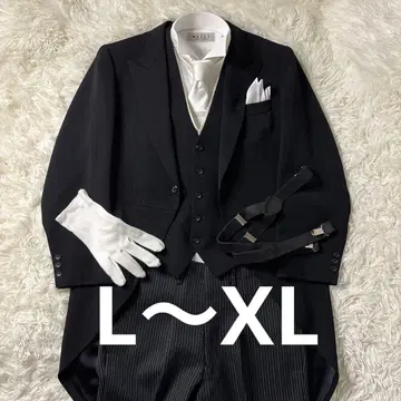 새상품급 럭셔리 8종 세트 결혼식 아버지 모닝 수트 연미복 교장 AB5