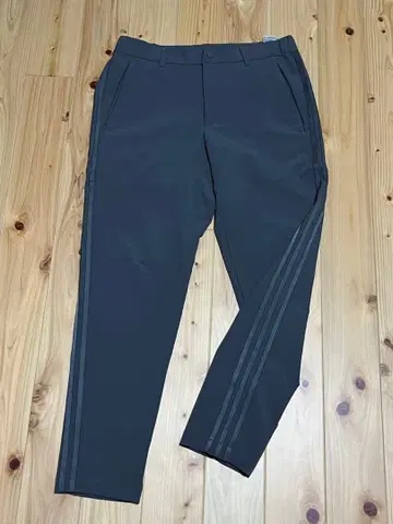 아디다스 팬츠 L 사이즈 그레이 사이드 스트라이프