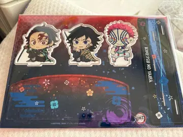 귀멸의 칼날 비비무스 아크릴 디오라마 탄지로 & 기유 & 아카자