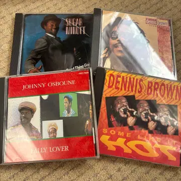 데니스 브라운 외 CD 4장 세트 Reggae 루츠 레게 Dub