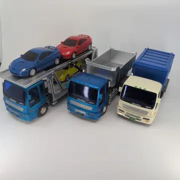 트럭 세트 미니카 3대 포함