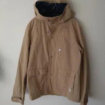 나노 유니버스 후드 부착 마운틴 후드티 베이지 표기 L 사이즈